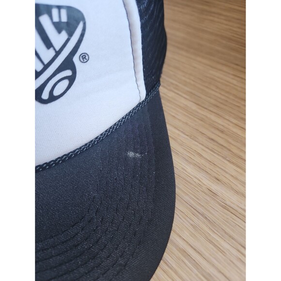 Vans Off the Wall Black & White Adjustable Hat Cap - Picture 2 of 6